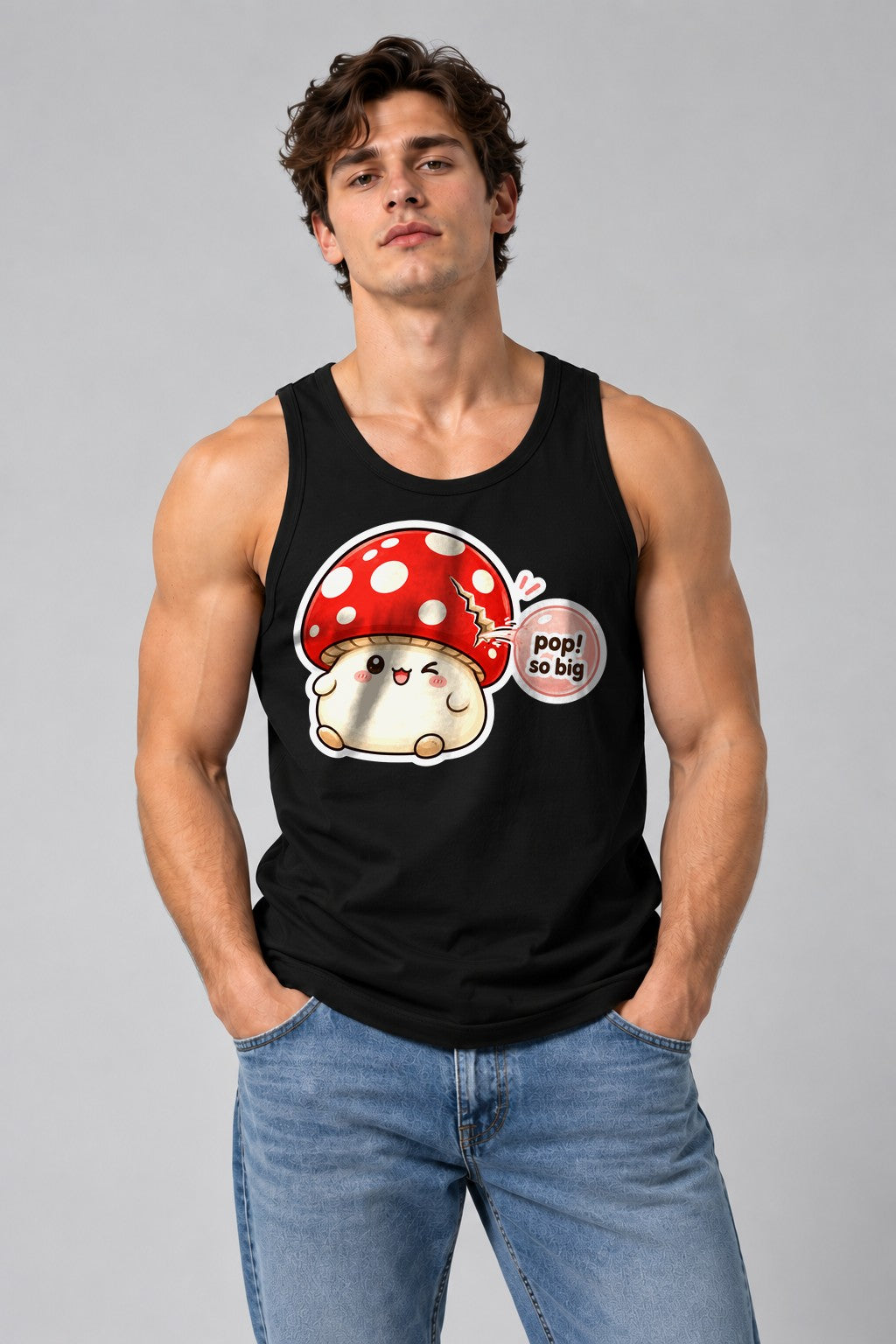 Pop So Big Mushroom - Black