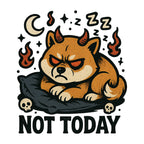 Possessed Shiba Sleep