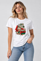Powered By Holiday Spirit - White