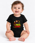 Press Start Fox Gamer Tee - Retro Arcade Gaming Shirt - Black
