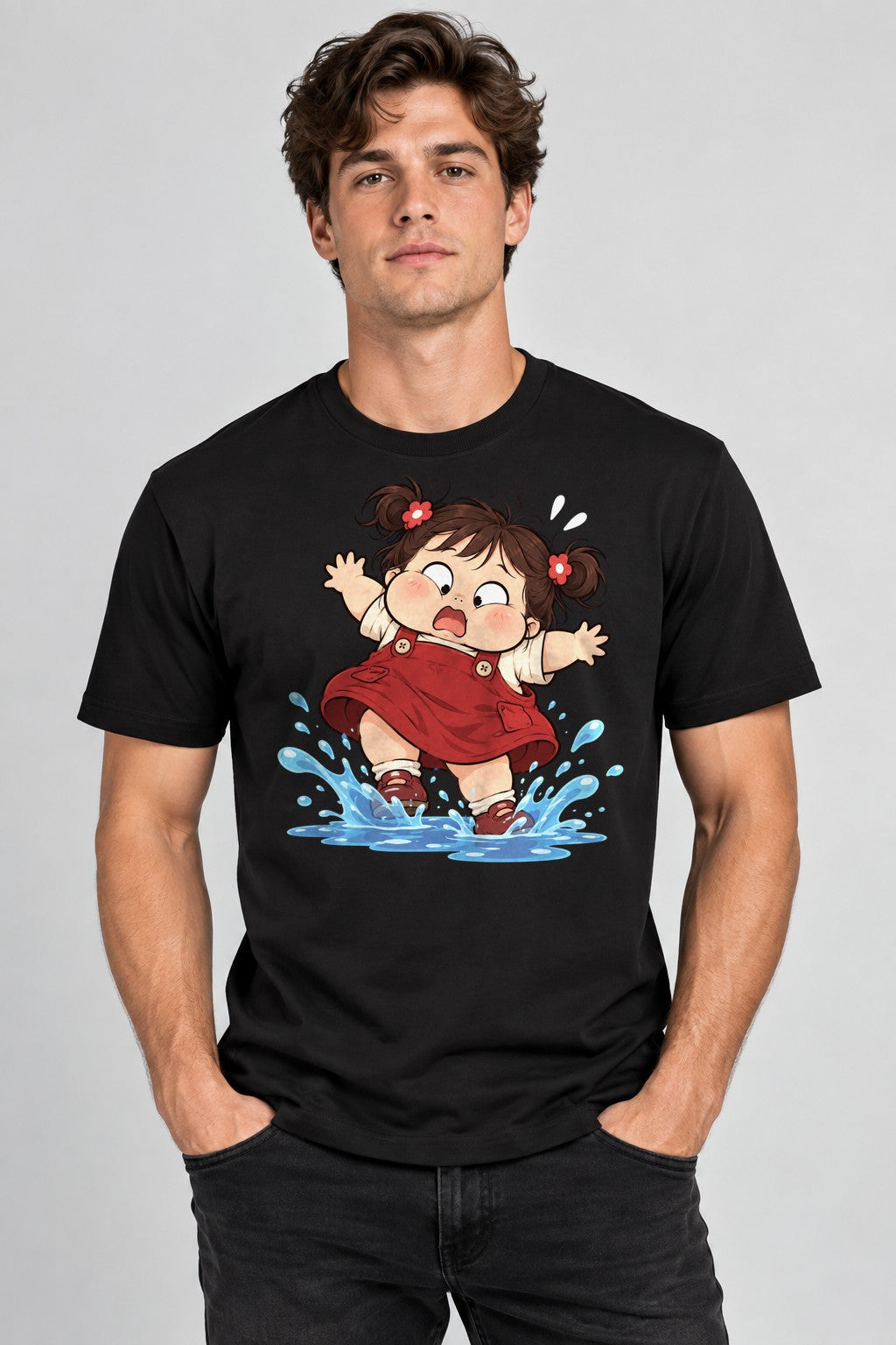 Puddle Jumping Joy - Black