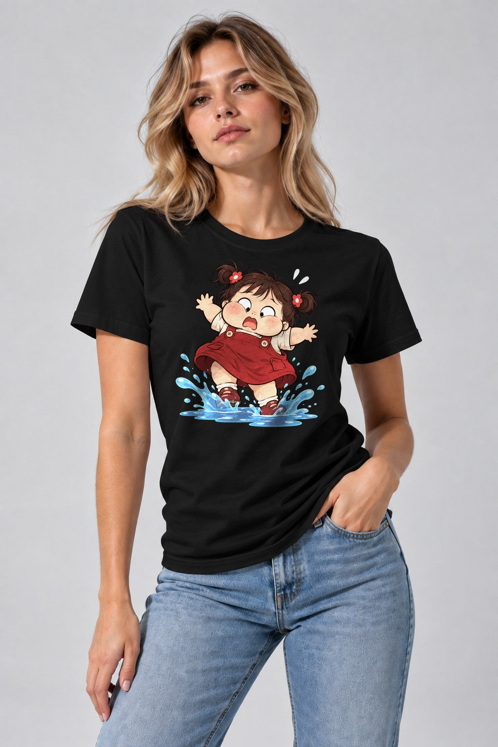 Puddle Jumping Joy - Black