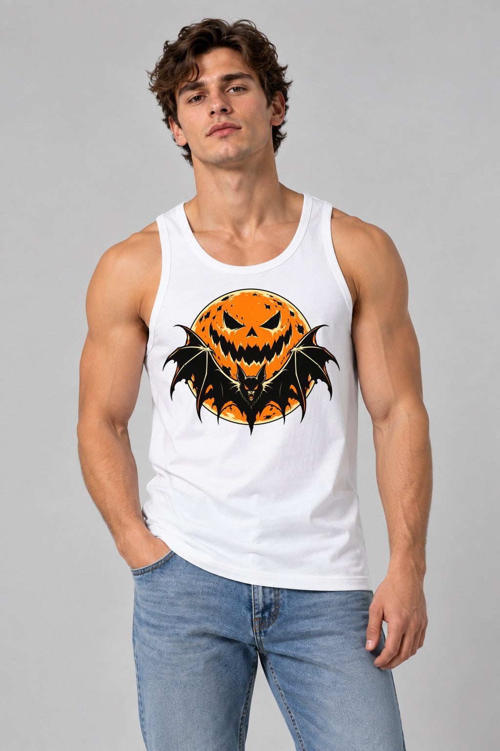 Pumpkin Bat Guardian - White