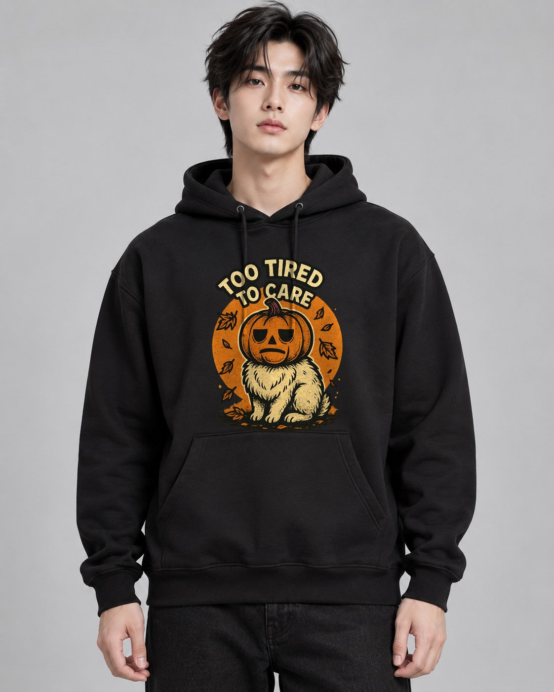 Pumpkin Head Rabbit - Black