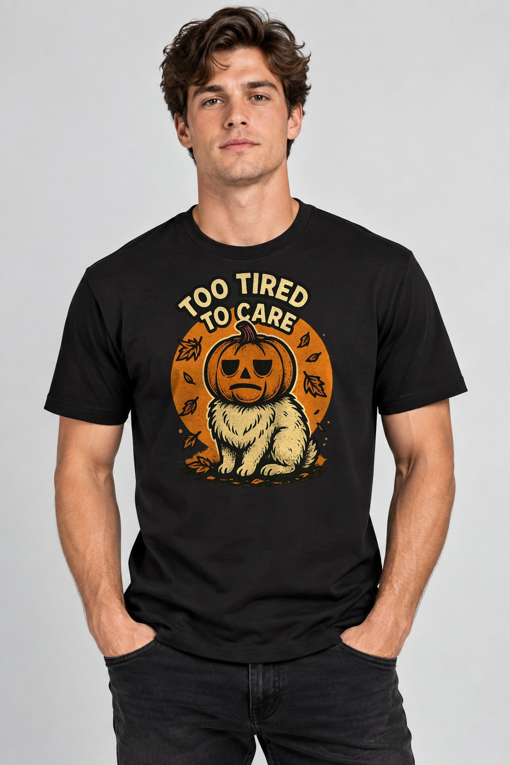Pumpkin Head Rabbit - Black