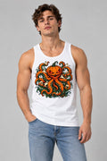 Pumpkin Octopus Monster - White