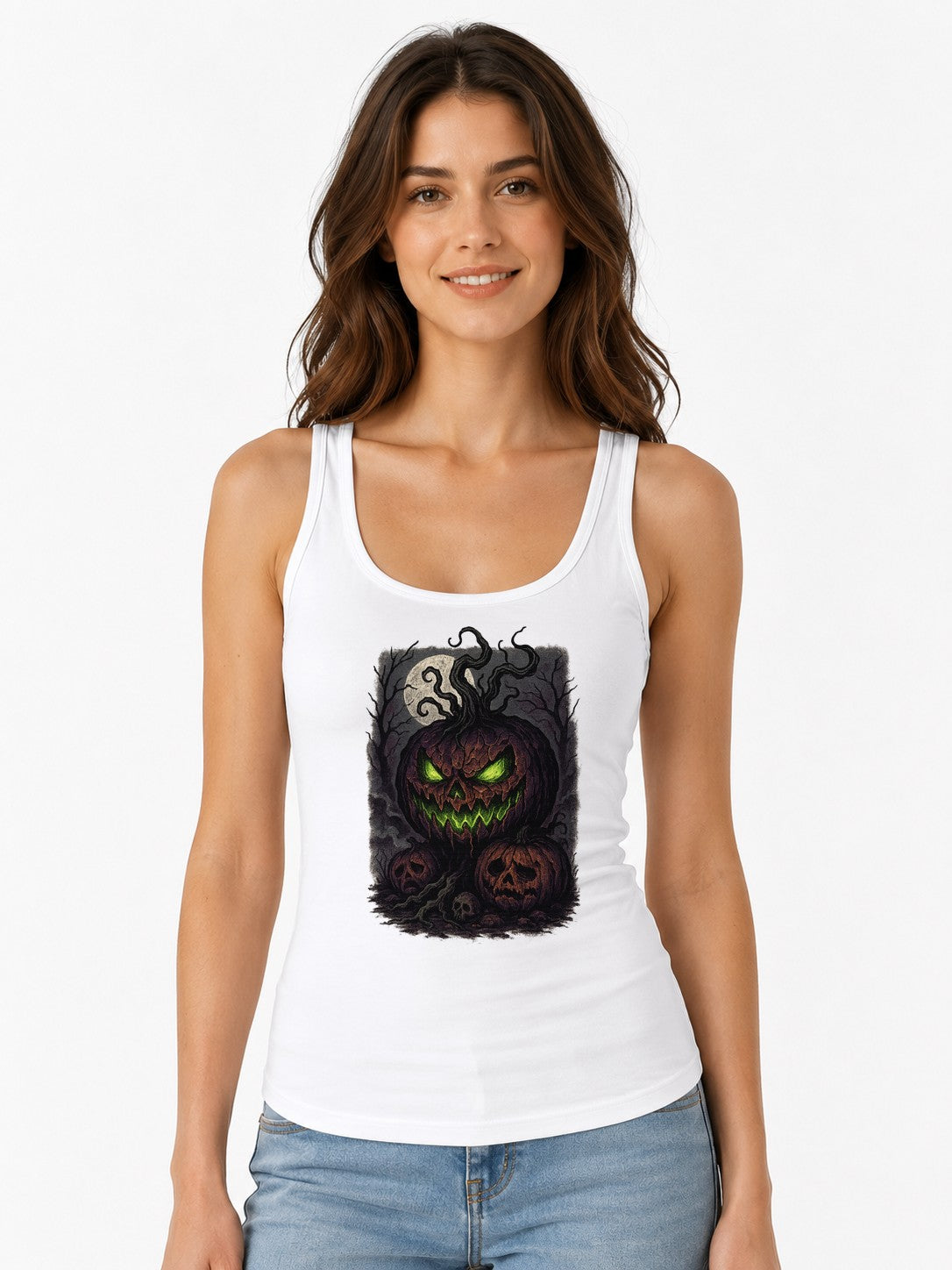 Pumpkin Possessed - White