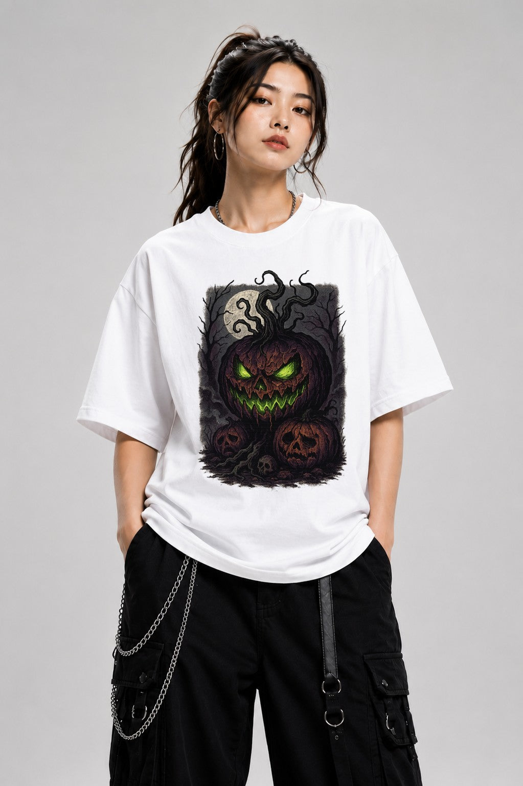 Pumpkin Possessed - White