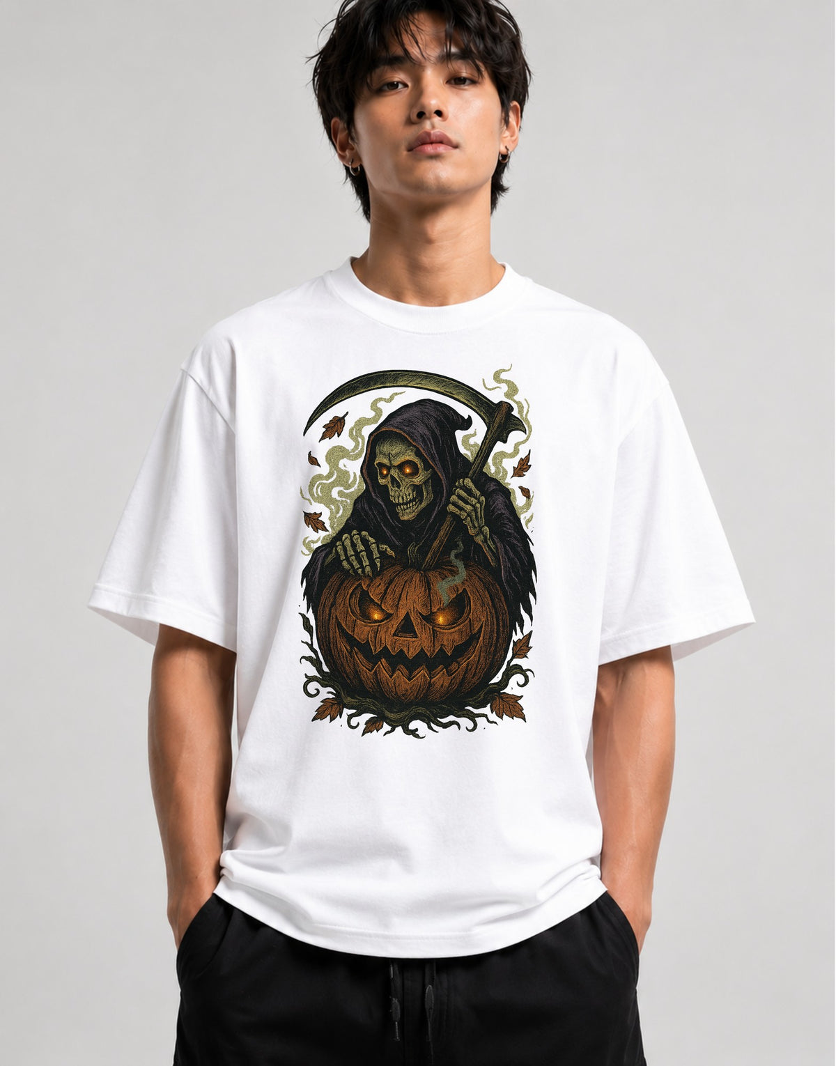 Pumpkin Reaper - White