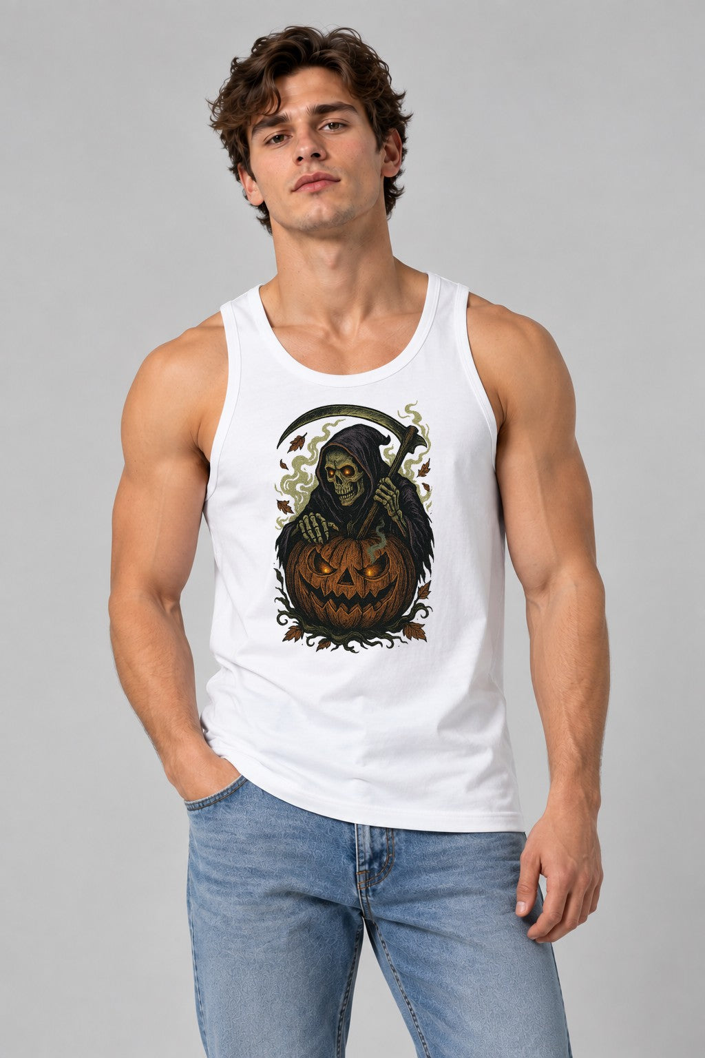 Pumpkin Reaper - White