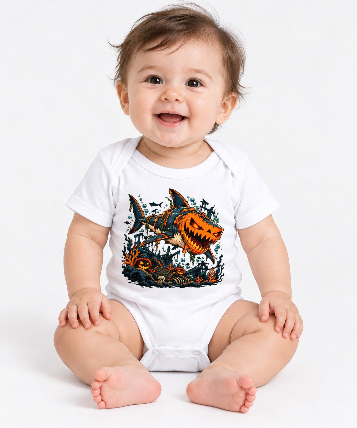 Pumpkin Shark Wreckage - White