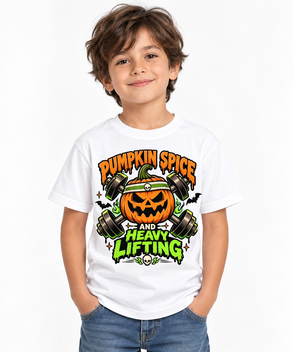 Pumpkin Spice Heavy Lifting - White