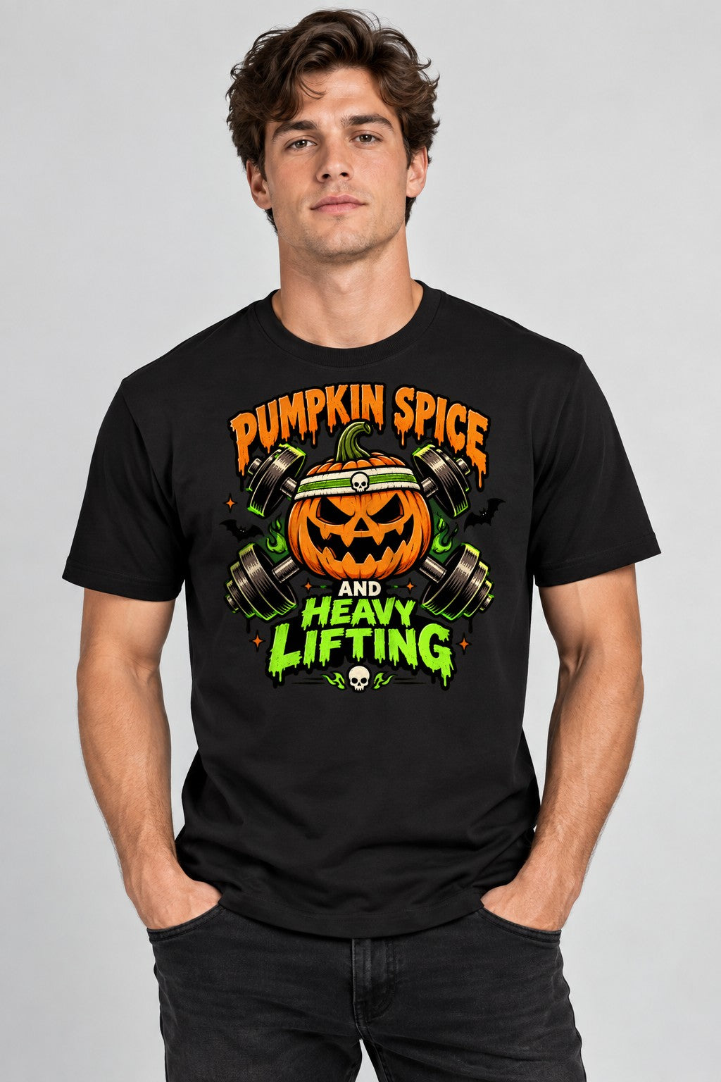 Pumpkin Spice Heavy Lifting - Black
