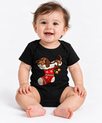 Puppy In Stocking - Black