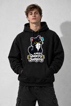Quietly Judging Cat - Black