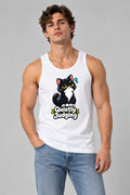 Quietly Judging Cat - White