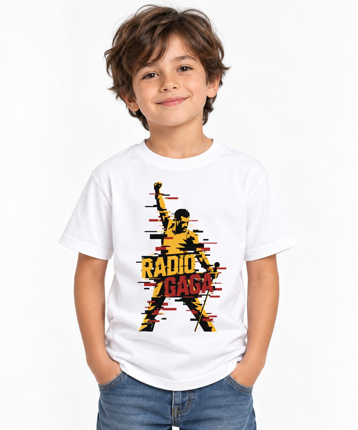 Radio Gaga - White