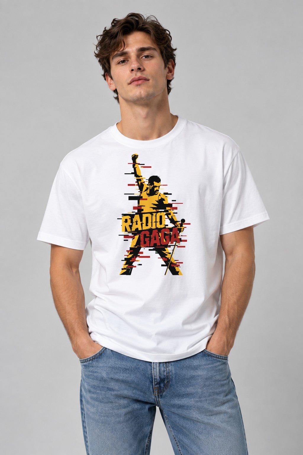 Radio Gaga - White