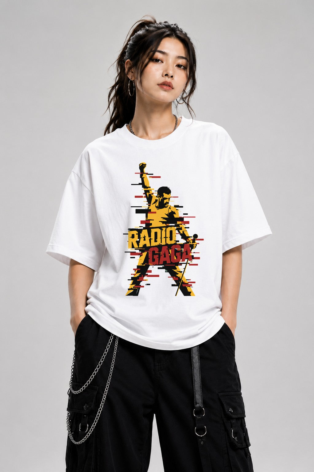 Radio Gaga - White