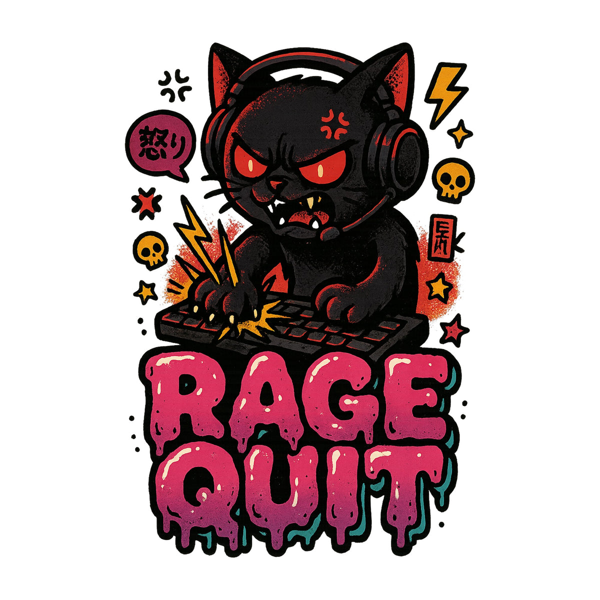 Rage Quit Cat