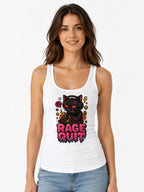 Rage Quit Cat - White