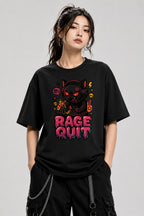 Rage Quit Cat - Black
