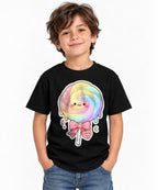Rainbow Lollipop Love - Black
