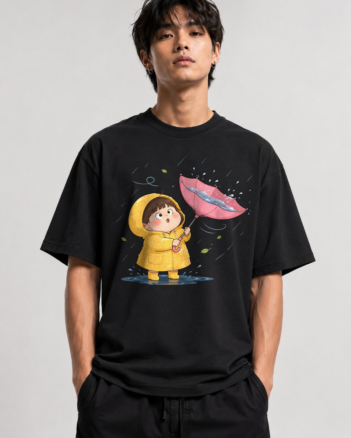Rainy Day Child - Black