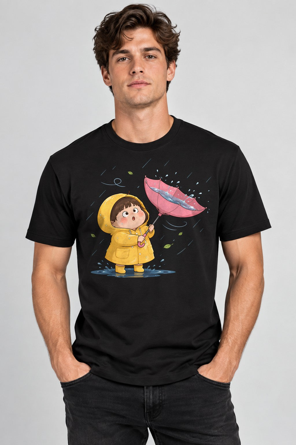 Rainy Day Child - Black
