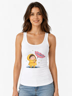 Rainy Day Child - White