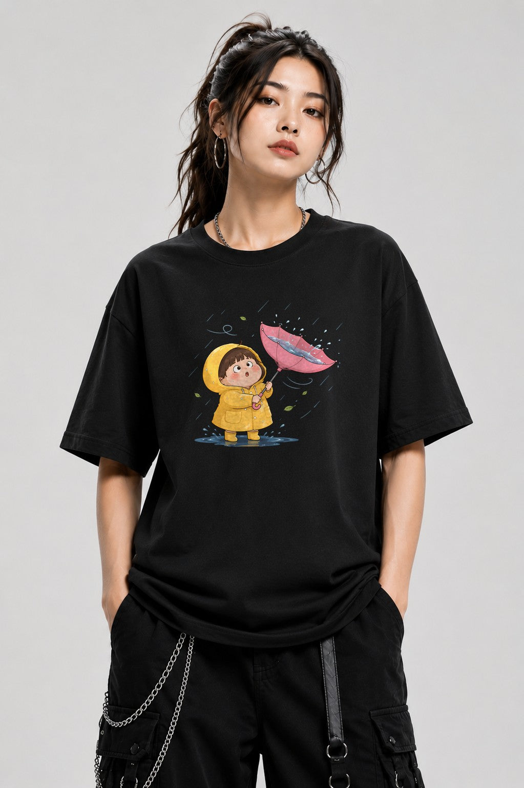 Rainy Day Child - Black