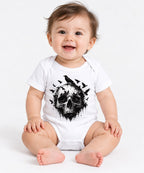 Raven Skull - White