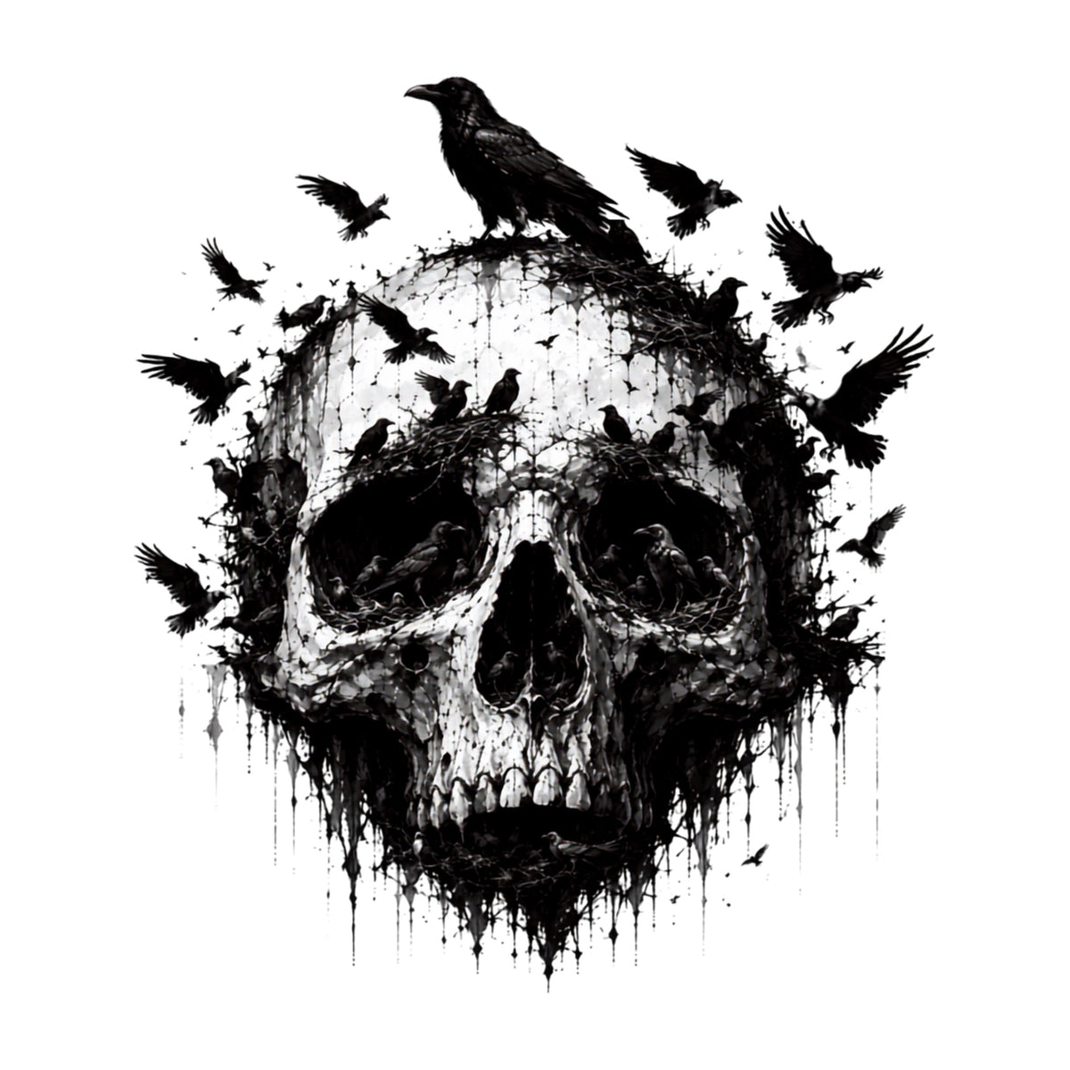 Raven Skull