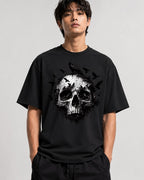 Raven Skull - Black