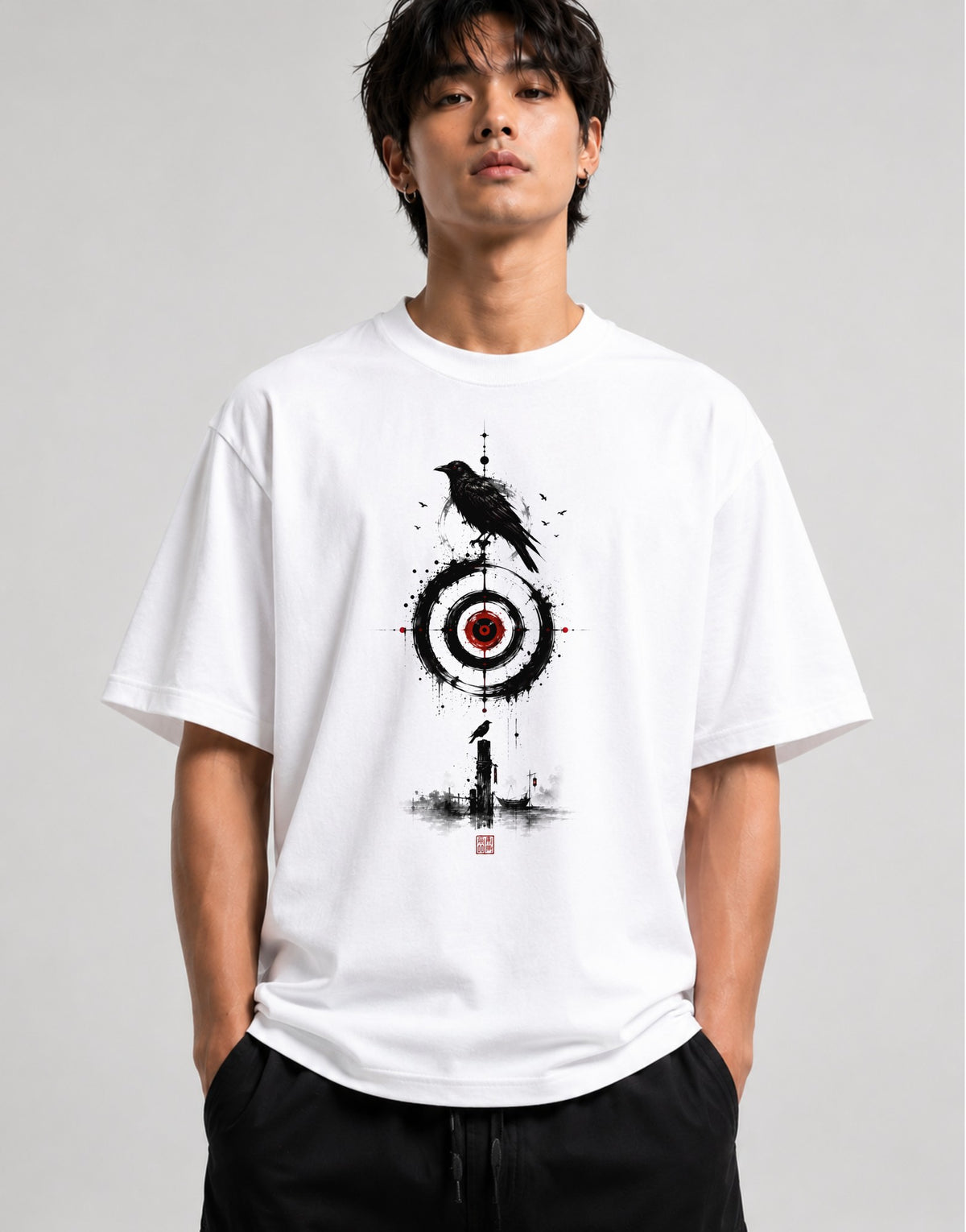 Raven Target - White