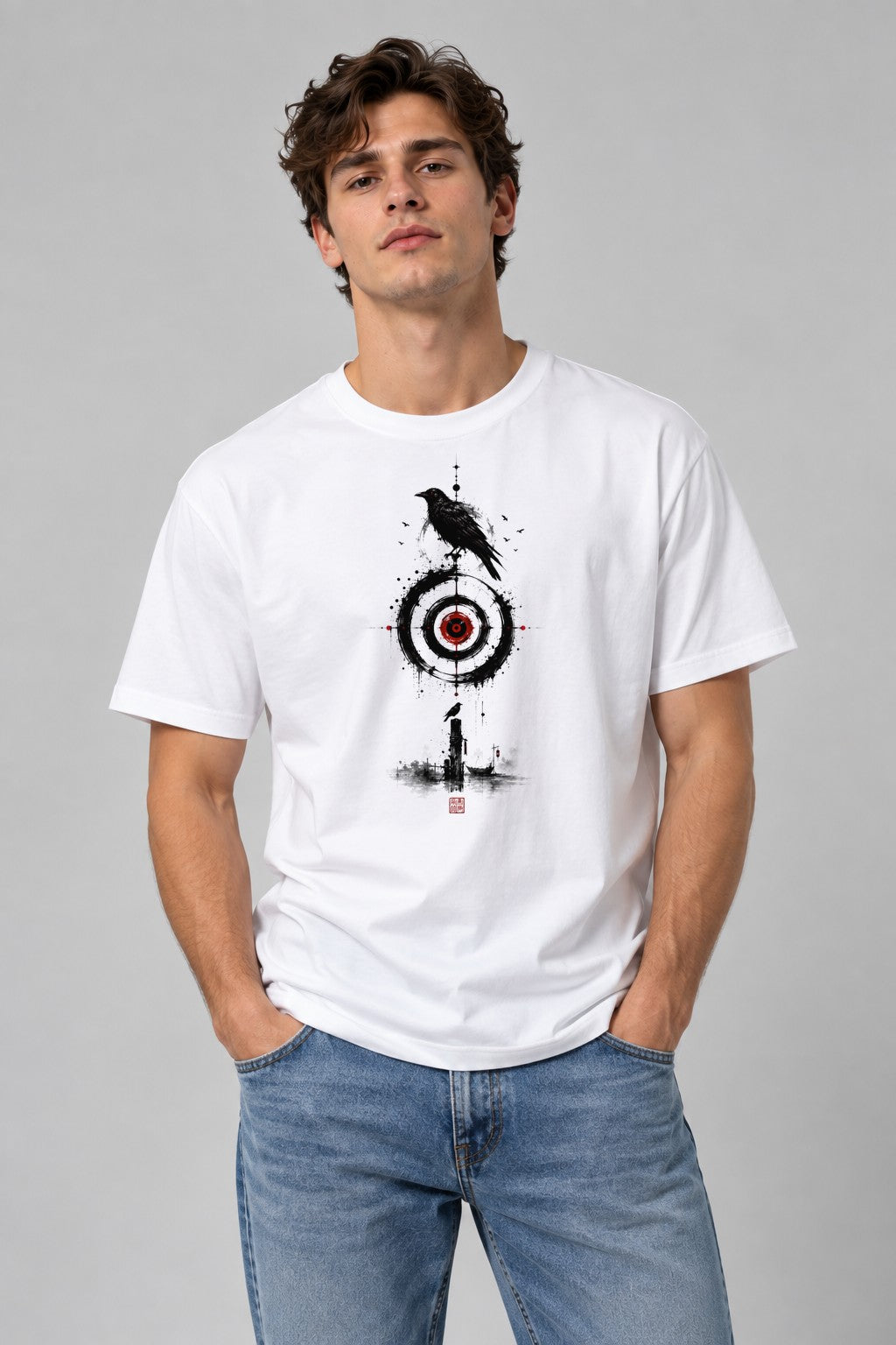 Raven Target - White