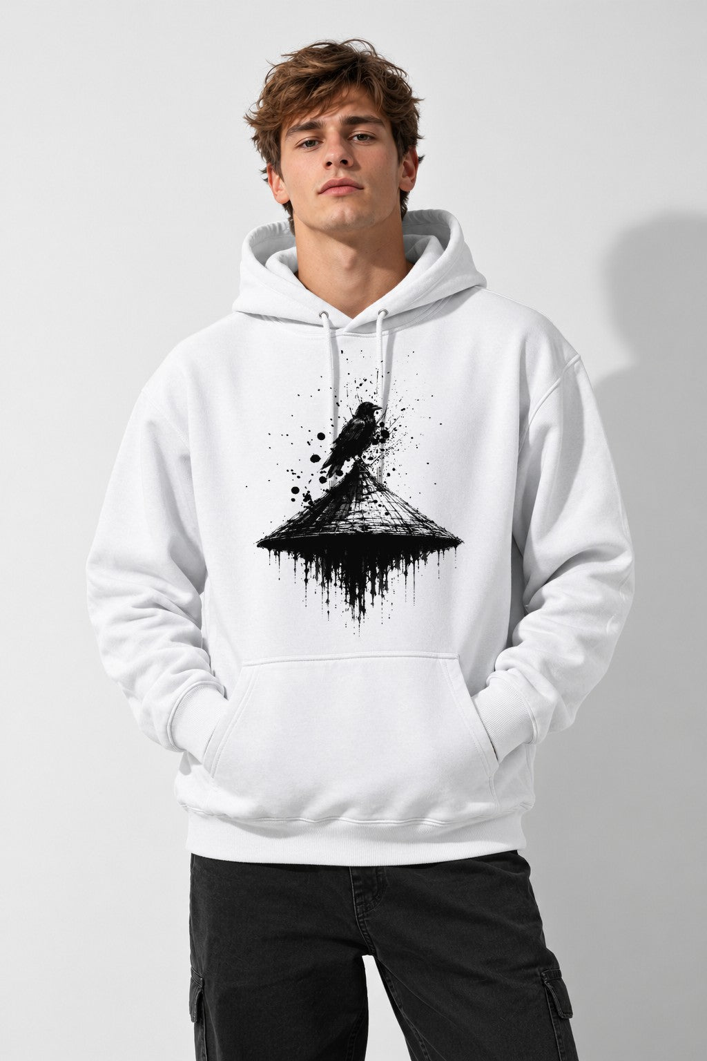 Raven Tower Drip - White