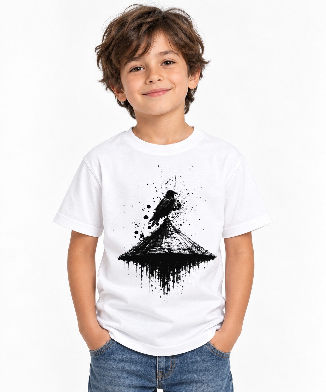Raven Tower Drip - White