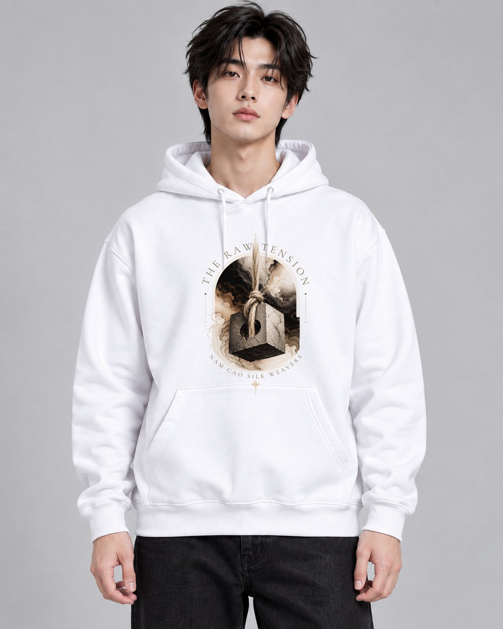 Raw Stone Tension - White
