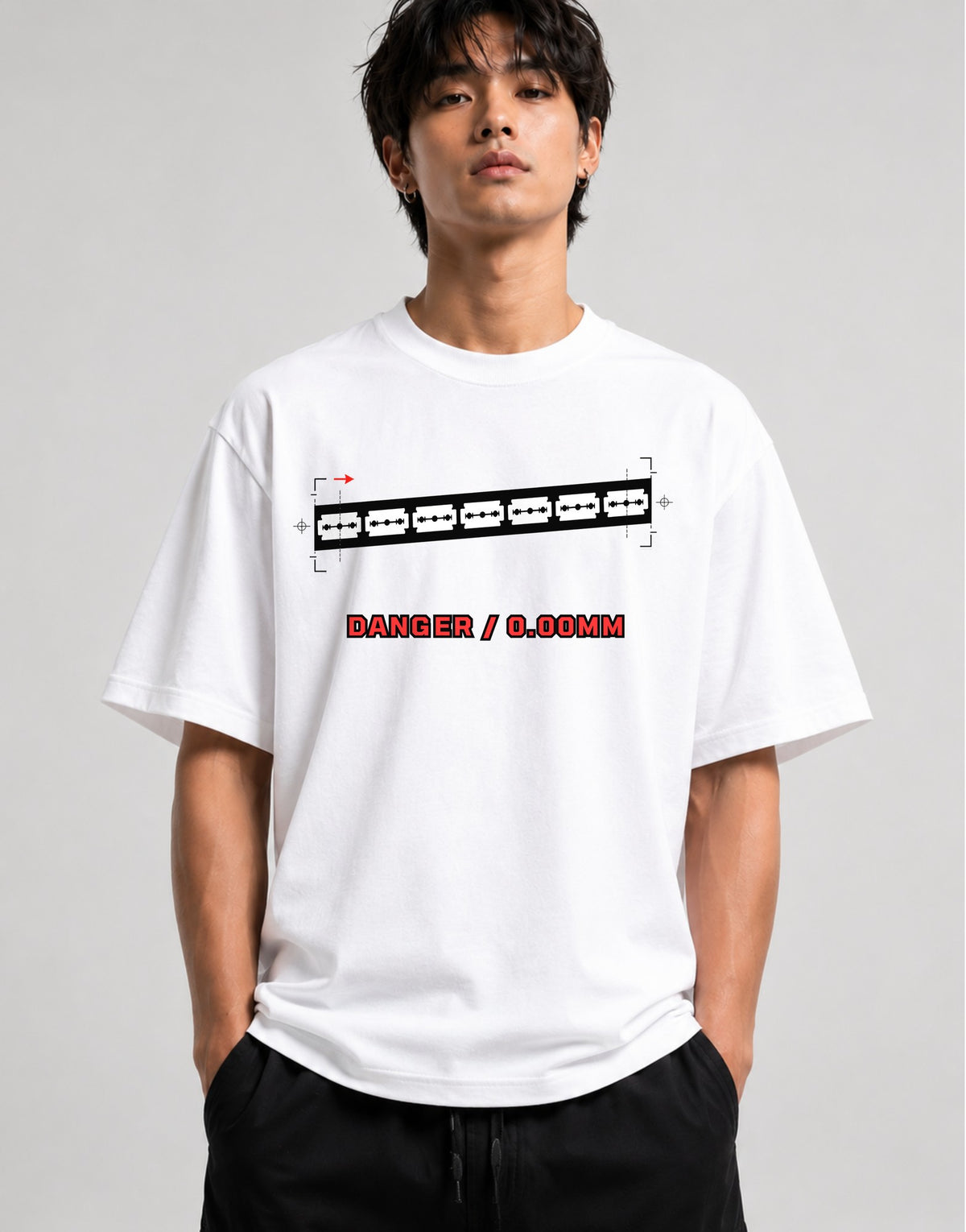 Razor Blade Edge - White