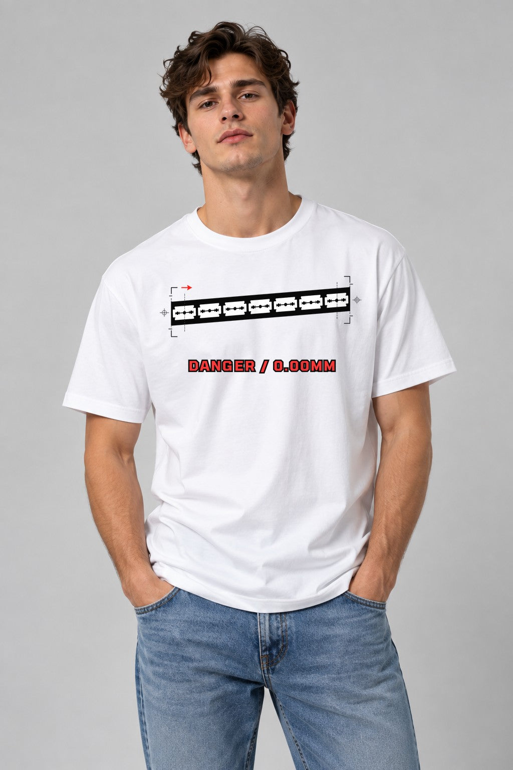 Razor Blade Edge - White