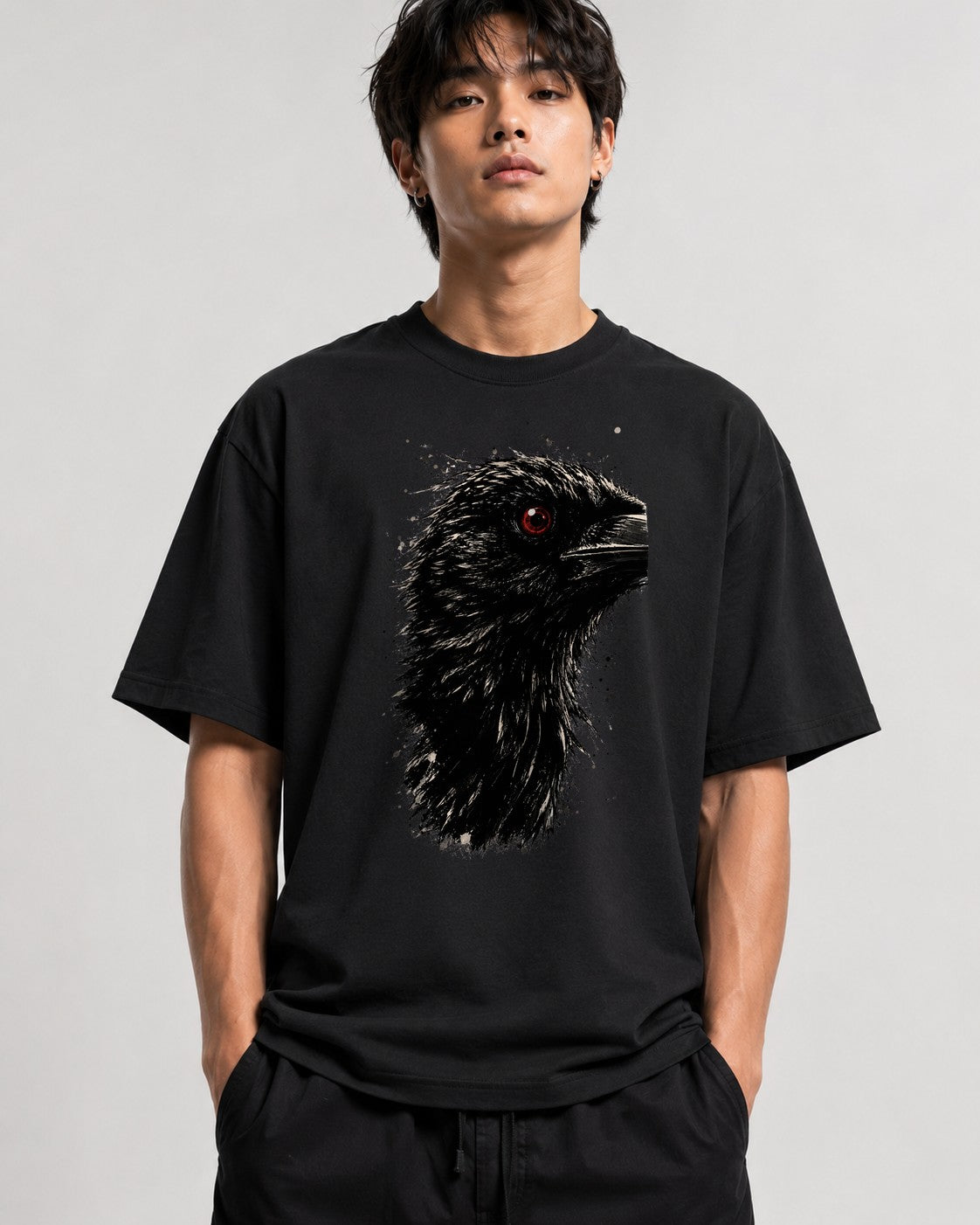 Red Eyed Raven - Black