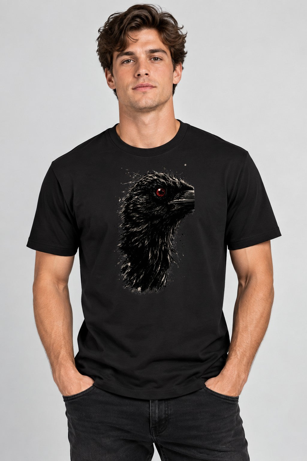 Red Eyed Raven - Black