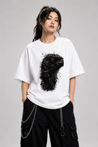 Red Eyed Raven - White