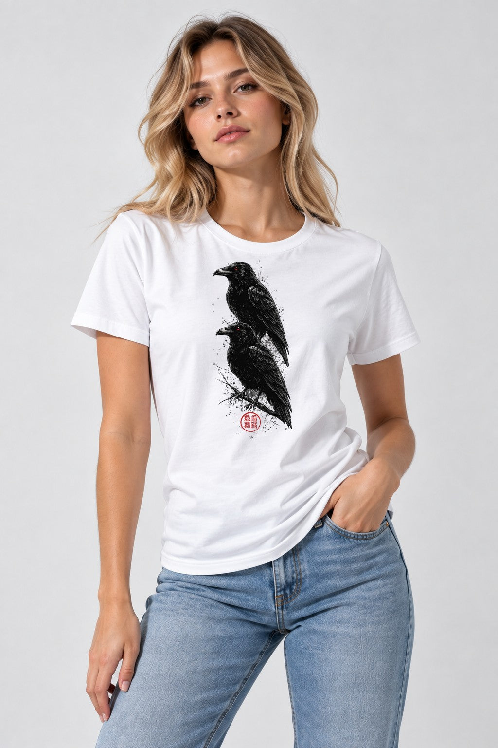 Red Eyed Ravens - White