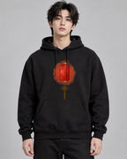 Red Festive Lantern - Black