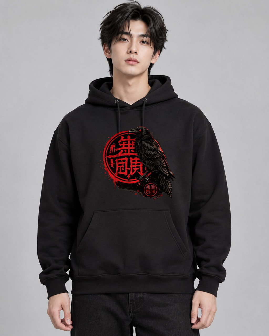 Red Seal Raven - Black
