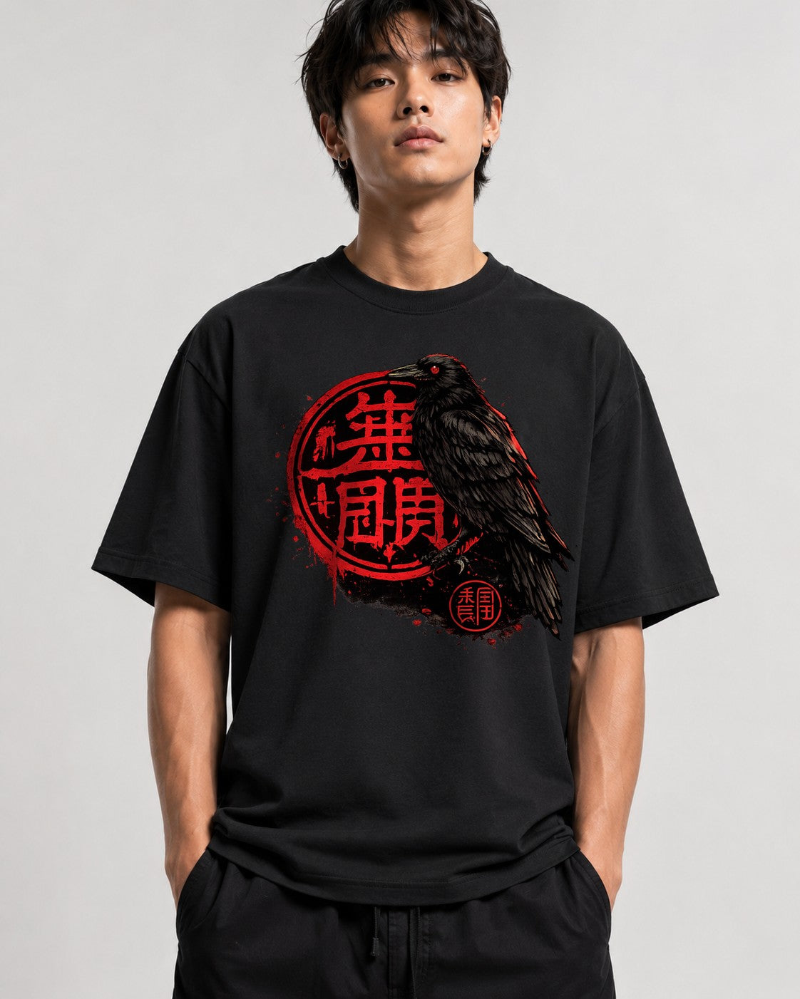 Red Seal Raven - Black