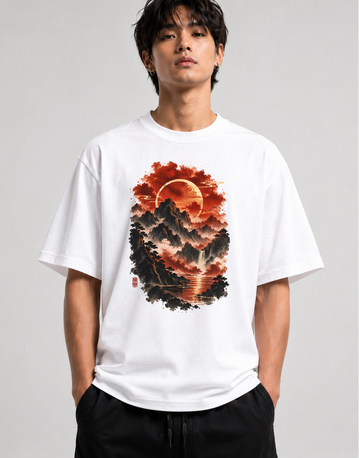 Red Sun Mountain - White
