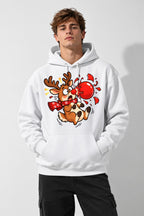 Reindeer Ornament Mishap - White